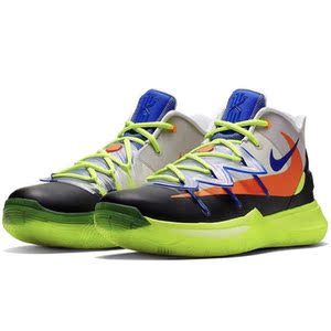 欧文5代 首发 黑橙  全明星 篮球鞋 nike