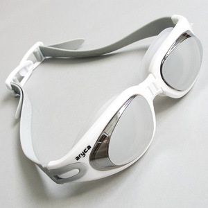 雅丽嘉泳镜 高清近视防水防雾游泳眼镜 男女大框电镀镜 游泳装备