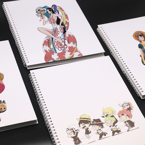 美术绘画本海贼王系列a3素描本动漫a4速写本b5本子学生素写纸