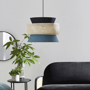 吊灯布艺简约