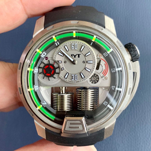 00 0人付款  淘宝 hyt男表 titanium液压手表陶瓷玫瑰金自动机械表