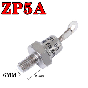 螺旋式 ZP5A 1000V 硅整流 二极管 整流管 整流二极管(无线)正极