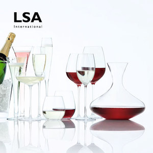7折优惠 LSA Wine Culture 红酒杯玻璃醒酒器高脚杯香槟杯 葡萄酒