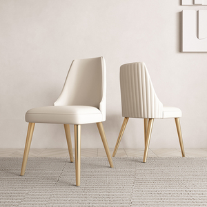 北欧轻奢风格餐椅现代简约休闲椅家用网红ins风设计师靠背椅子