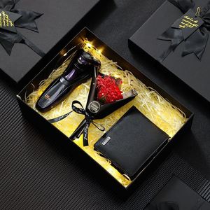 生日特别走心男士钱包智能高端朋友情人节七夕礼物送男生剃须刀