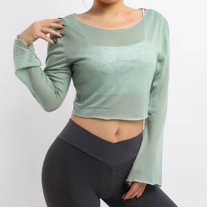 瑜伽服女透明