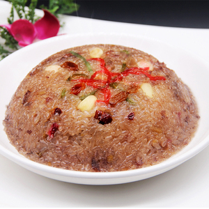 什锦八宝果饭480g八宝饭糯米饭半成品食材宴席商用加热即食盒装