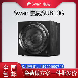 Hivi/惠威 SUB10G 10寸家庭影院有源低音炮5.1低音音箱落地音响