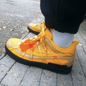 适配off white nike air rubber dunk黑金鞋扣子亚美欧洲ow防盗扣