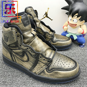 乐乐air jordan 1 wings aj1乔1 金翅膀 古铜 刮刮乐 aa2887-035