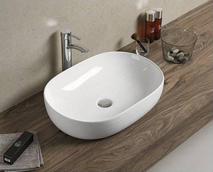 台上盆洗手盆家用椭圆形洗脸盆卫生间欧式洗面盆简约小号水池陶瓷