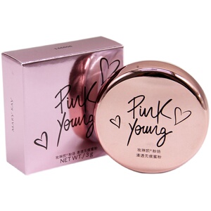 玫琳凯定妆粉幻彩散粉升级版蜜粉3g矿妍两用象牙白控油带刷子