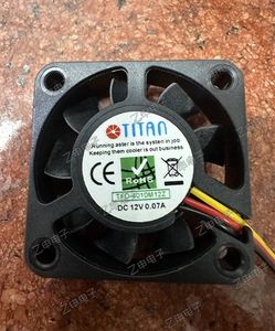 TITAN TFD-4010M12Z  12V  0.07A  4010  4厘米 显卡静音散热风扇