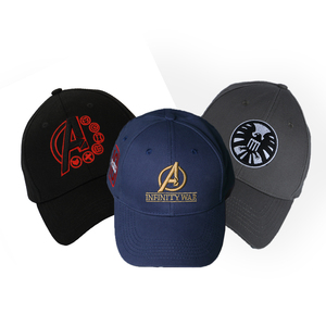 复仇者联盟十周年纪念款帽子神盾局漫威logo影视cosplay周边现货