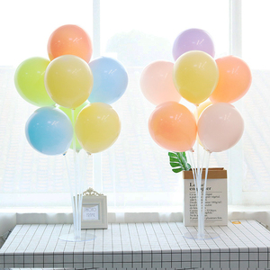 气球桌飘宝宝儿童周岁百天生日派对野餐装饰立柱桌摆布置装扮用品