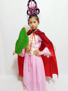 西游记小妖怪红孩儿牛魔王铁扇公主芭蕉扇女妖蜘蛛精头饰服装道具