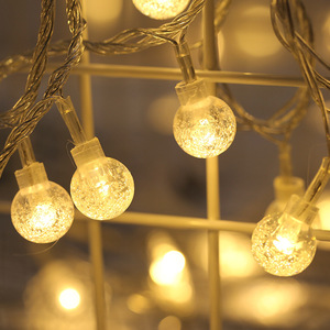 水滴灯串夜市地摊车装饰灯摆摊首饰汽车电瓶车小彩灯圣诞婚礼派对