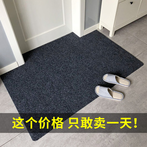 超薄地垫不卡门5mm家用入户门垫进门蹭土免洗厨房踩脚垫定制地毯