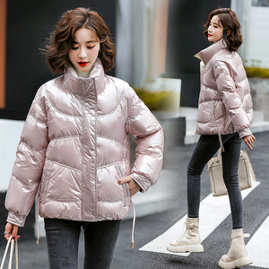 珍布同冬短款羽绒服女装2021新款奥菲曼新款赑琪加厚白鸭绒外套女