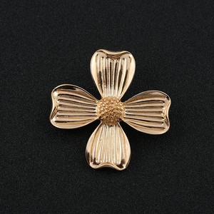 欧美巴洛克风格花瓣金属大气百搭洋气大衣西装开衫胸针花徽章别针