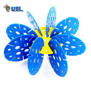 雪花片拼插积木 幼儿童益智玩具蓝色妖姬二代131