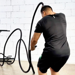 健身战绳体能训练绳甩绳臂力训练格斗绳健身粗绳肌肉大甩绳攀爬绳