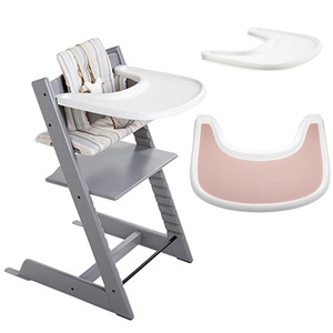 stokke硅胶餐盘垫防水防油防污防滑软桌垫适用儿童餐椅成长椅餐垫
