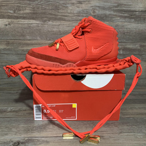 42 耐克 nike air yeezy 2 red october 侃爷 红椰子 508214-660