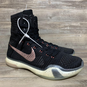 44码 nike kobe x elite 科比 zk10 精英 黑金 玫瑰金 718763-091