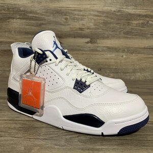 air jordan 4 aj4 白蓝 哥伦比亚 篮球鞋 314254-107