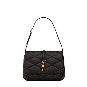 ysl/圣罗兰 le57系列 女士小羊皮经典ysl金扣标志绗缝手拿单肩包