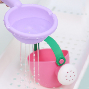 儿童宝宝洗澡玩具男孩女孩戏水花洒水壶勺子婴儿浴缸澡盆玩水套装