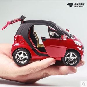 经典奔驰smart宝马迷你甲壳虫合金回力儿童玩具车模型