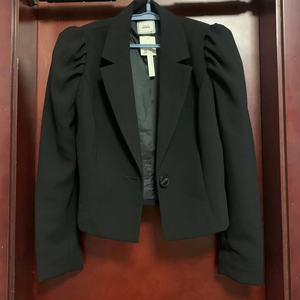 M码黑色女式秋冬季西服品牌断码服装不退换介意慎拍全新带吊牌