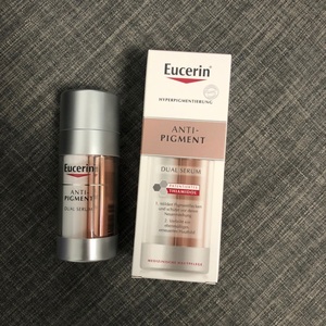 亏本清仓 eucerin 优色林 anti-pigment 双管美白精华30ml