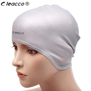 耳朵防水护耳泳帽 品牌正品韩国设计长发男士女士儿童硅胶游泳帽