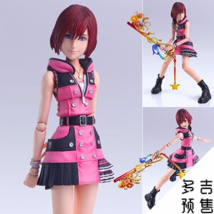 预售 square enix play arts改 pa改 王国之心3 凯丽 可动手办