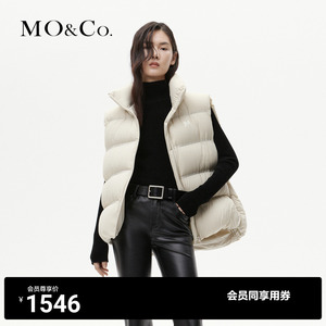 【90%鹅绒】MOCO2023冬新品无胆防绒羽绒服马甲外套MBC4EIN017