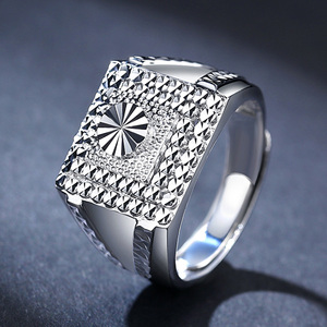 白金戒指男铂金男士