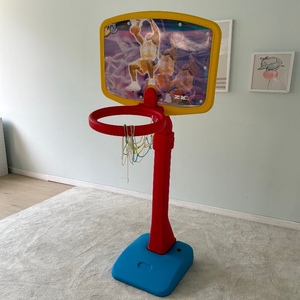厂家直销儿童加厚篮球架户外体育器材塑料室内幼儿园可升降投篮框
