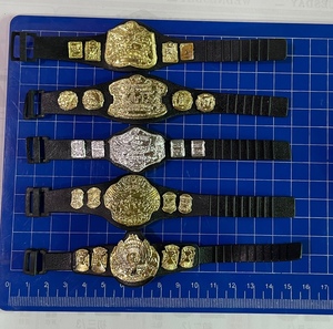 wwe摔角手腰带 可动人偶小腰带 塞纳 送葬者 兰迪重量级腰带