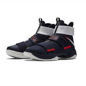 nike耐克男鞋詹姆斯战士10美国队舒适潮流运动篮球鞋844379-416