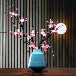 工艺艺术品花瓶酒柜装饰品摆件现代简约客厅个性插花瓷瓶创意摆设