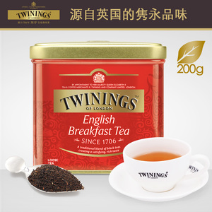 新日期川宁英式早餐红茶500g罐装散茶奶茶烘焙用肯尼亚锡兰阿萨姆