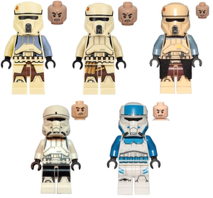 lego75171乐高星球大战人仔sw795 sw787 sw815岸防部队塑料拼装玩