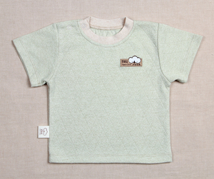 贝咪艾有机棉宝宝短袖t恤夏季男女儿童夏季童装上衣婴儿短袖t恤夏