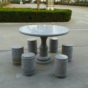 庭院花园天然户外大理石头桌子石台家用茶桌露天仿古别墅11人付款888