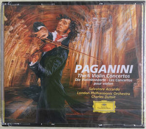 DG 帕格尼尼:小提琴协奏曲全集/阿卡多3CD 全新正版4372102
