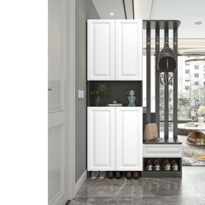 鞋柜玄关柜镂空现代