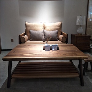 东家阿禧双位沙发带茶几wm-sf30b